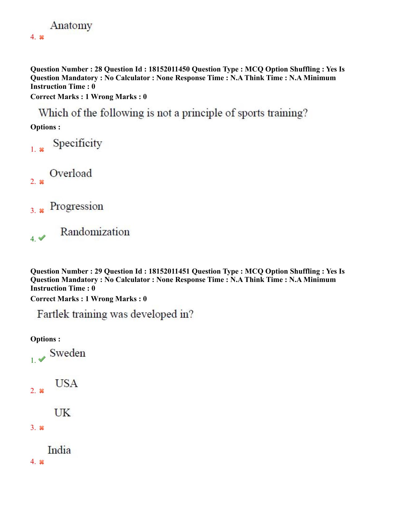 TS CPGET 2023 M P Ed (Shift 2) Question Paper with Answer Key - Page 15