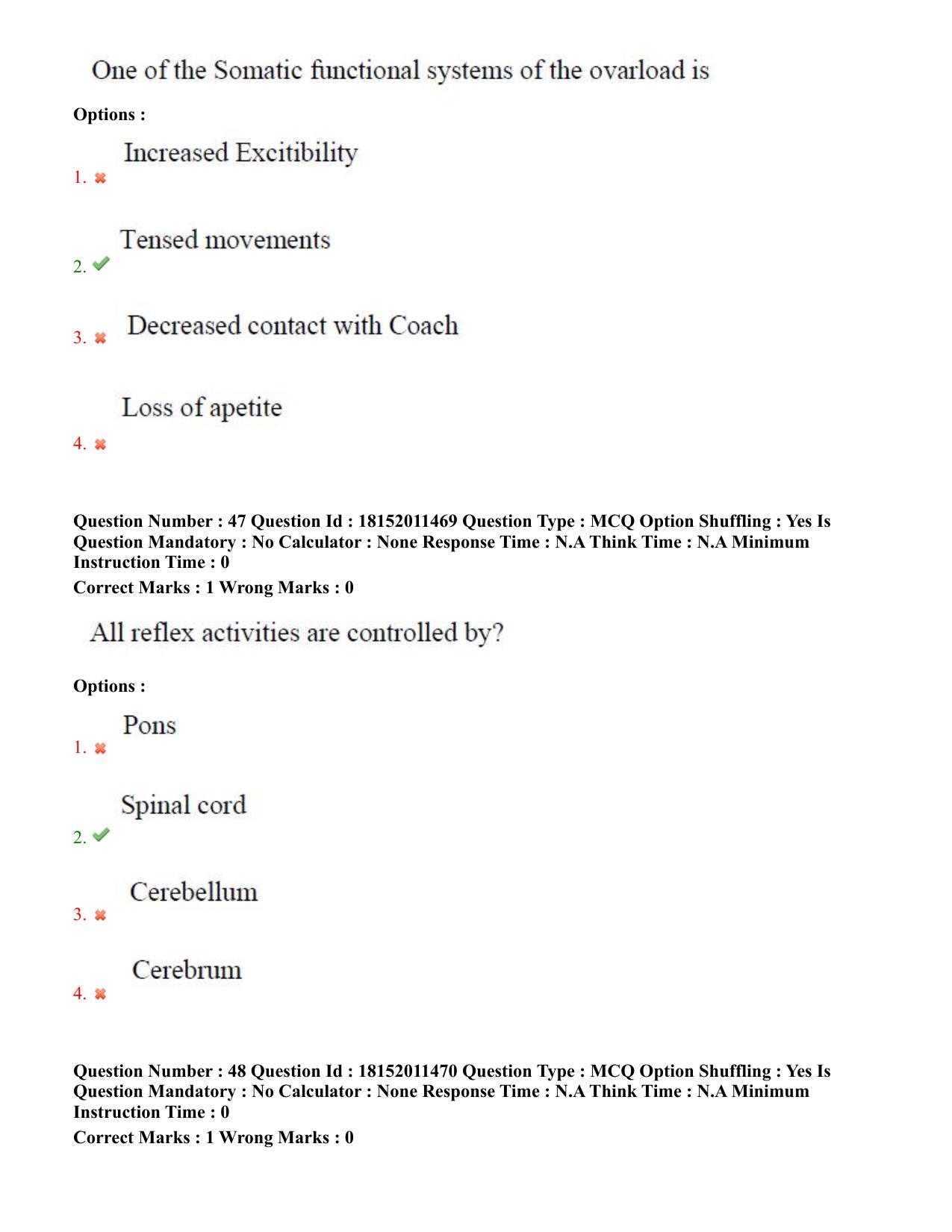 TS CPGET 2023 M P Ed (Shift 2) Question Paper with Answer Key - Page 24