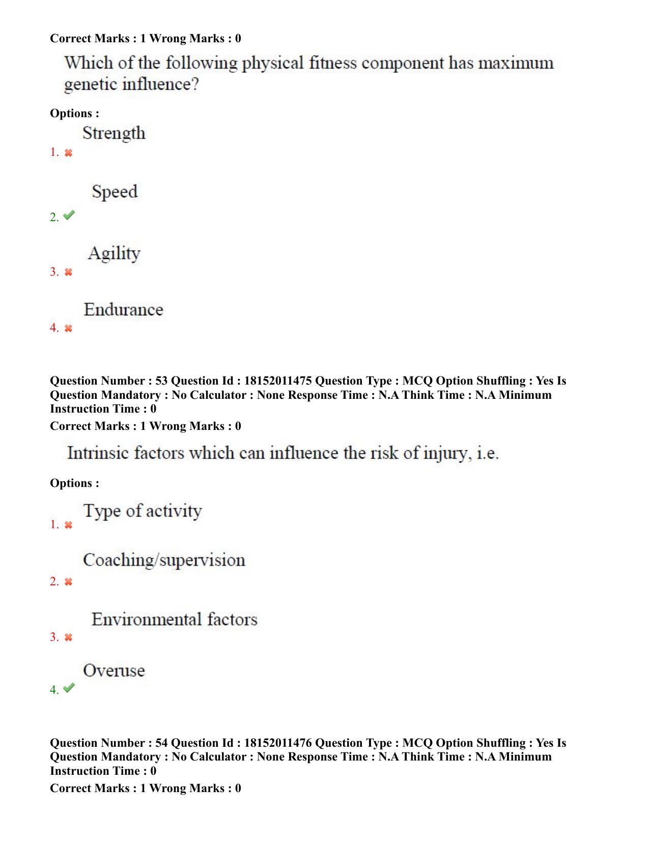 TS CPGET 2023 M P Ed (Shift 2) Question Paper with Answer Key - Page 27