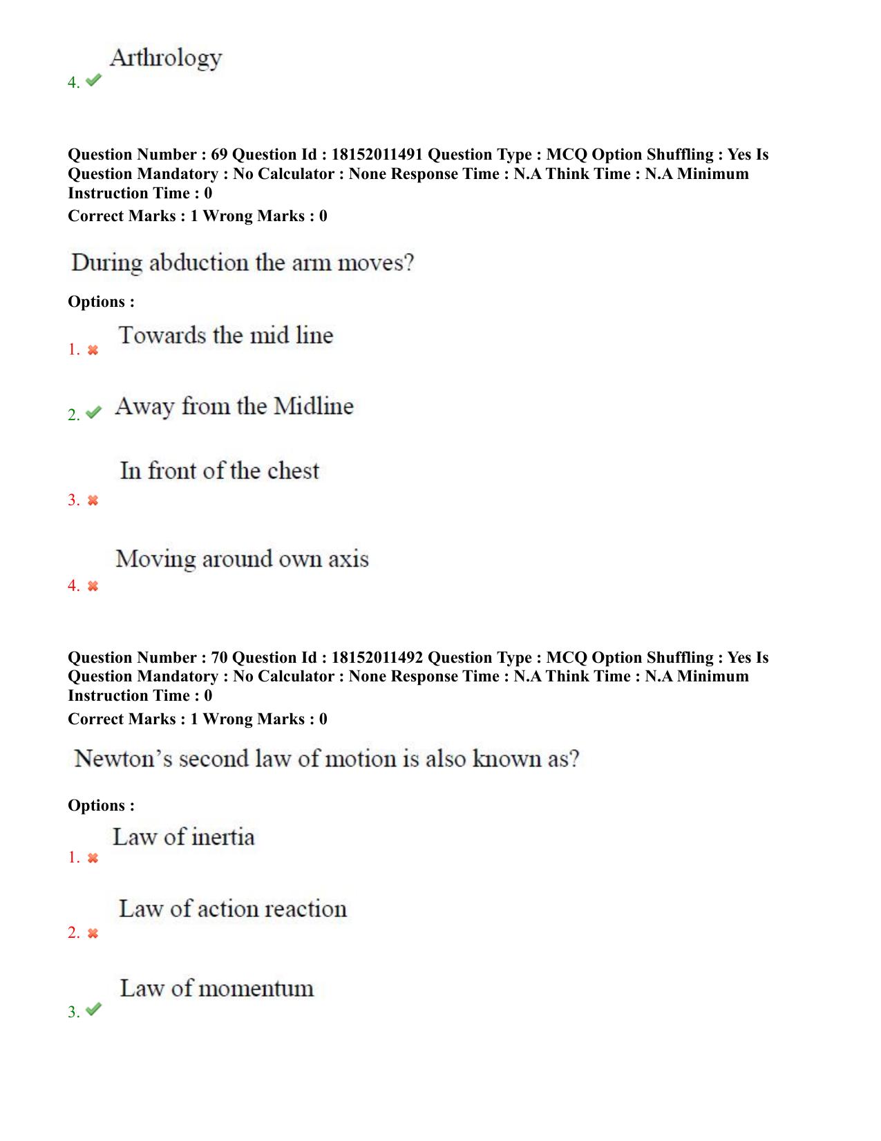 TS CPGET 2023 M P Ed (Shift 2) Question Paper with Answer Key - Page 35