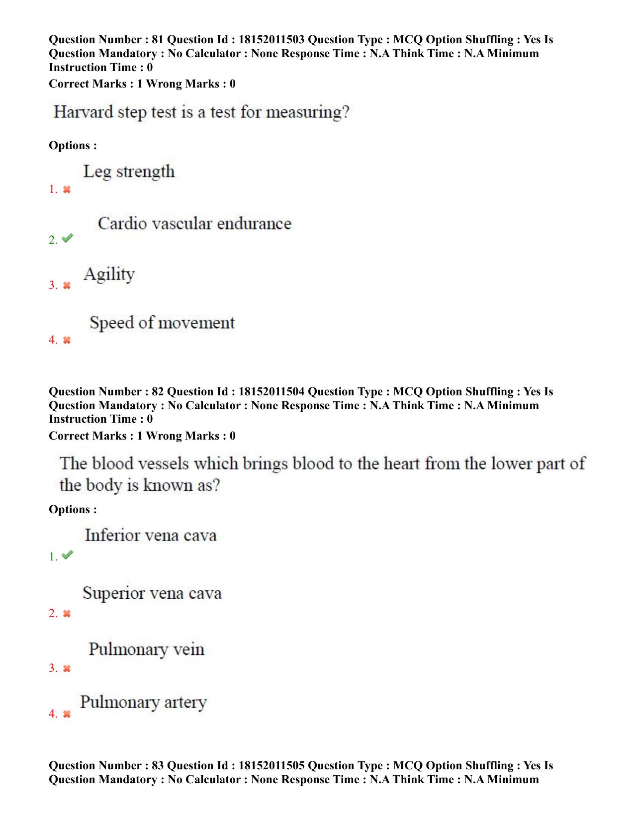TS CPGET 2023 M P Ed (Shift 2) Question Paper with Answer Key - Page 41