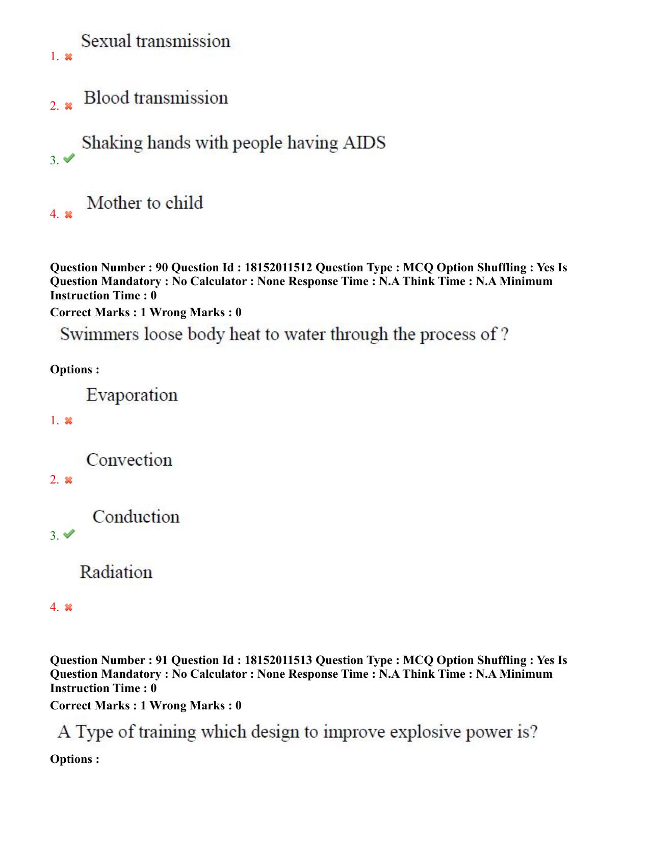 TS CPGET 2023 M P Ed (Shift 2) Question Paper with Answer Key - Page 45