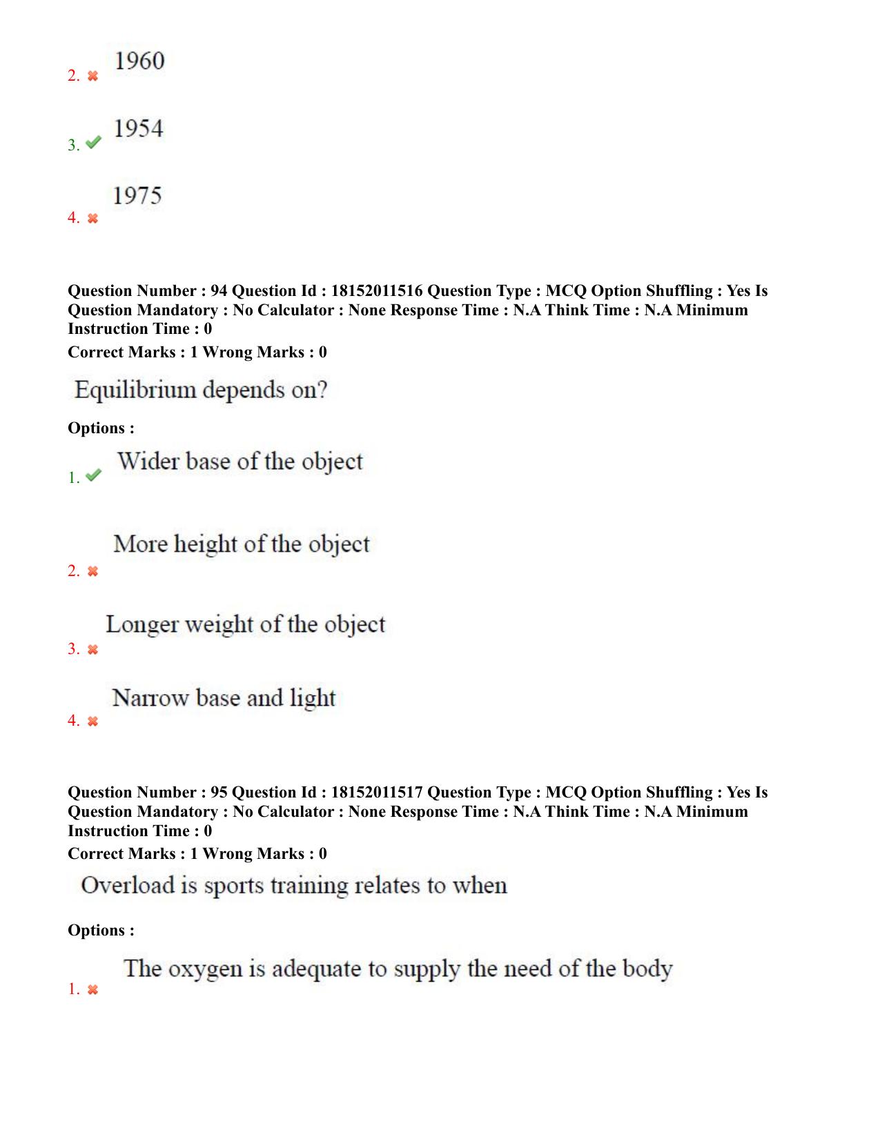 TS CPGET 2023 M P Ed (Shift 2) Question Paper with Answer Key - Page 47