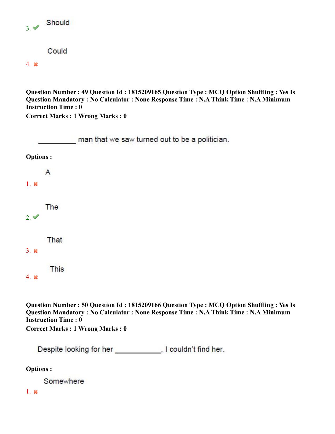 TS CPGET 2023 M.A. Economics (5 years Integrated) Shift 1 Question Paper with Answer Key - Page 30