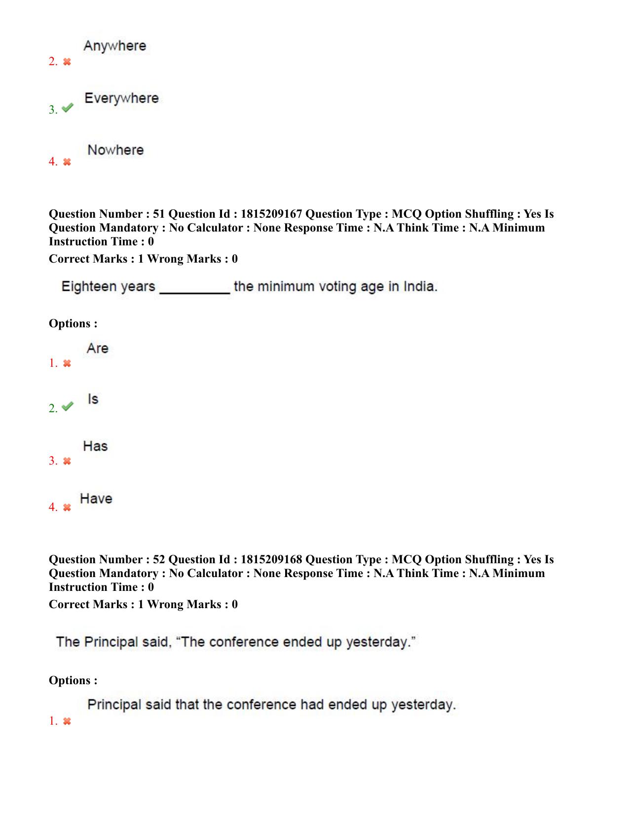 TS CPGET 2023 M.A. Economics (5 years Integrated) Shift 1 Question Paper with Answer Key - Page 31
