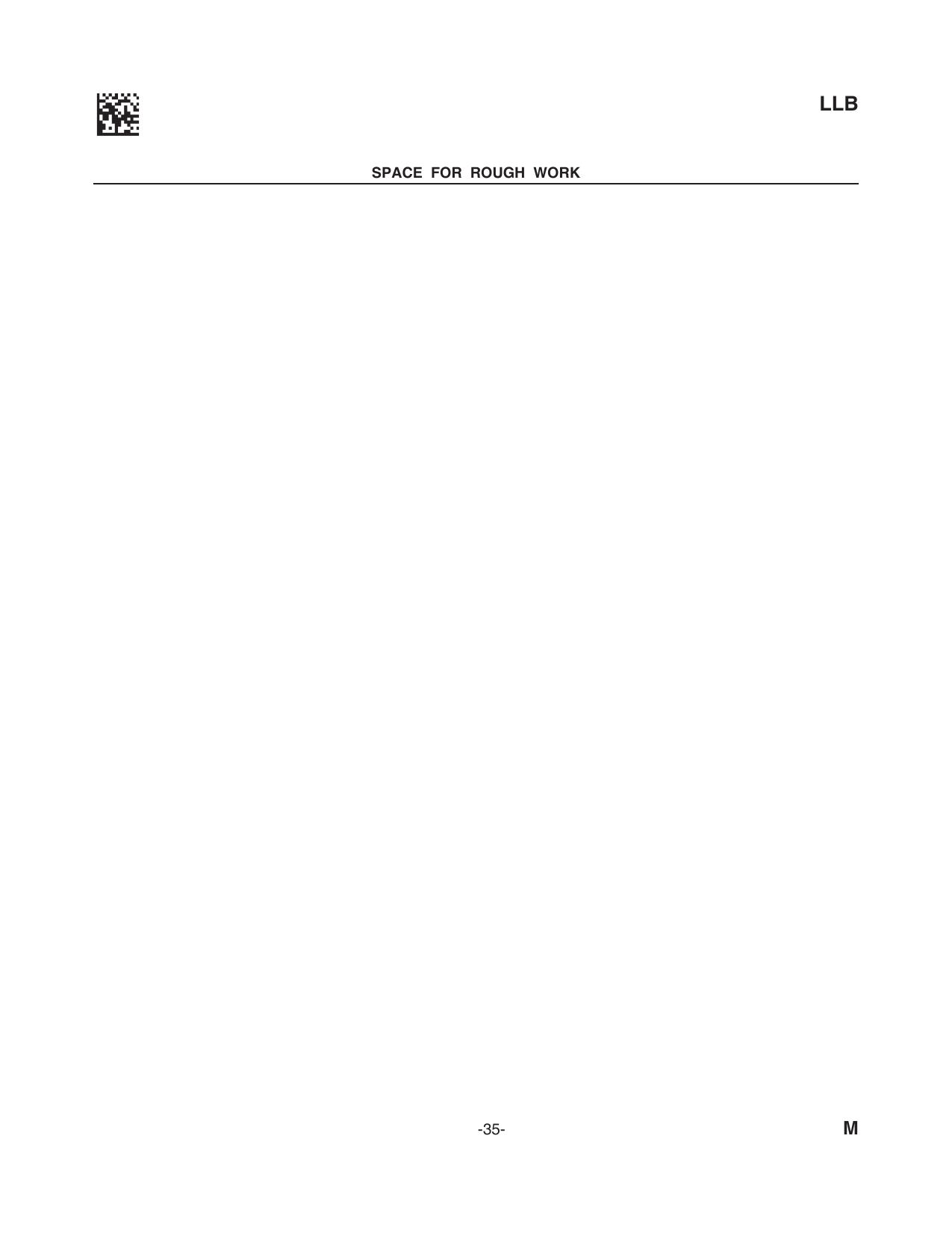 AILET 2023 Question Paper for BA LLB - Page 35