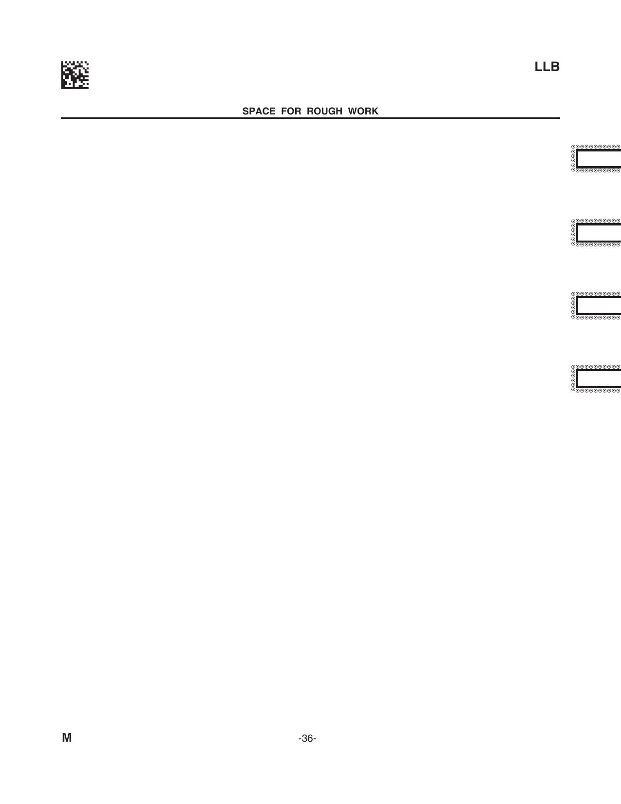 AILET 2023 Question Paper for BA LLB - Page 36