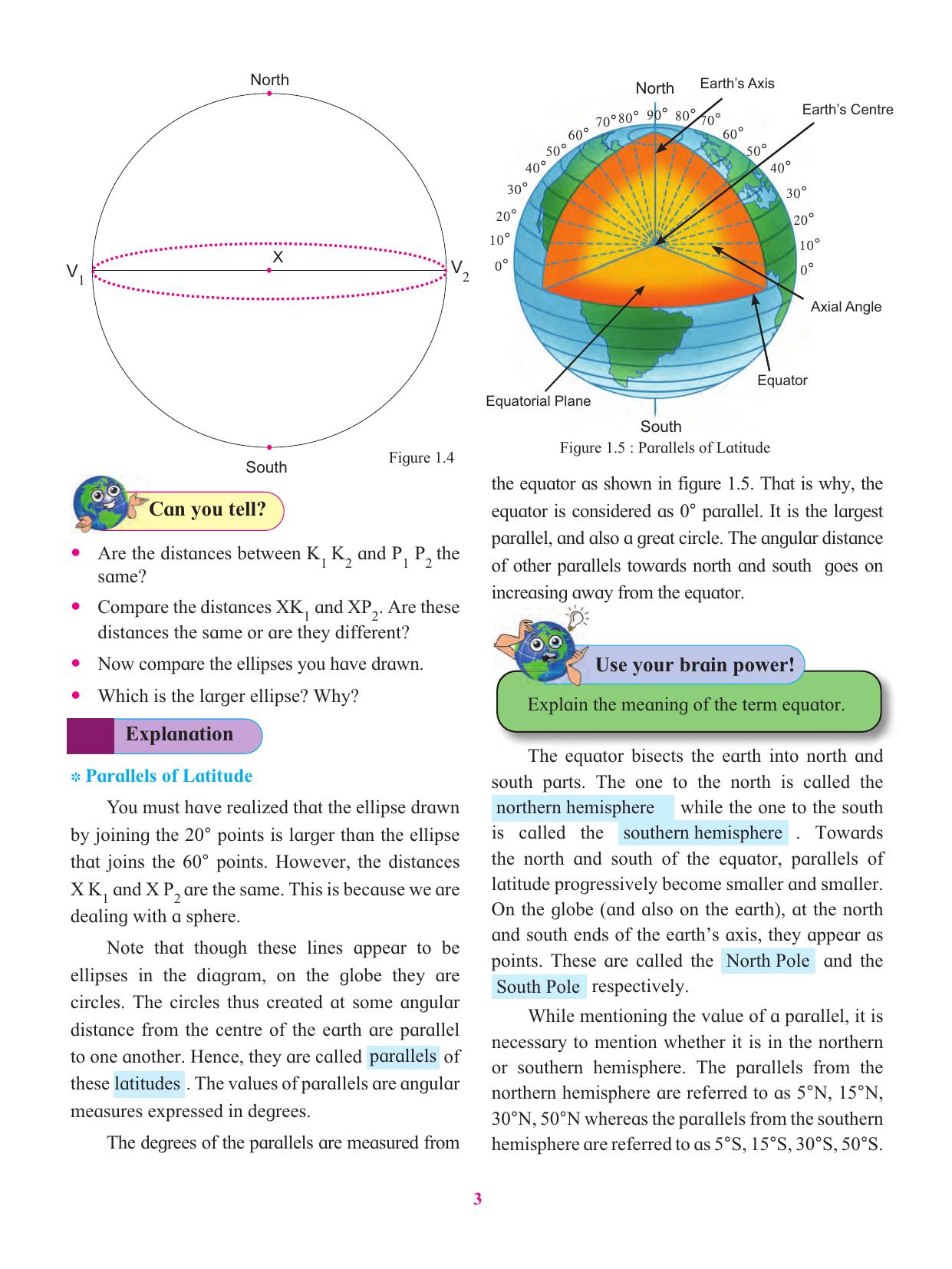 Maharashtra Board Class 6 Geography Textbook - Page 14