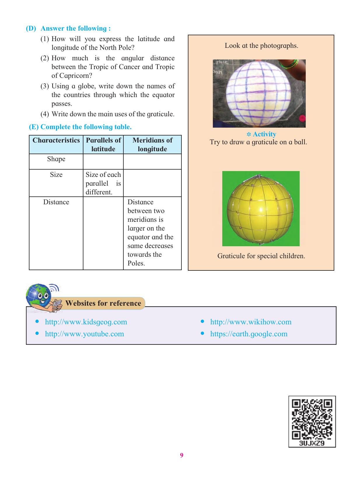 Maharashtra Board Class 6 Geography Textbook - Page 20