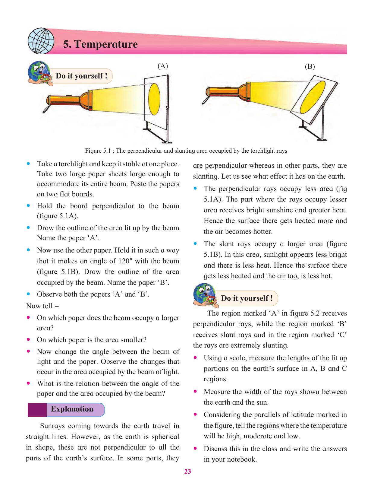 Maharashtra Board Class 6 Geography Textbook - Page 34