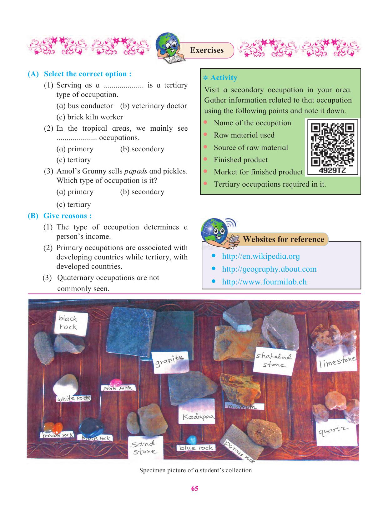 Maharashtra Board Class 6 Geography Textbook - Page 76