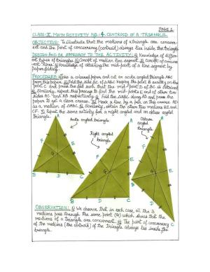 CBSE Worksheets for Class 10 Maths Triangles Assignment 7