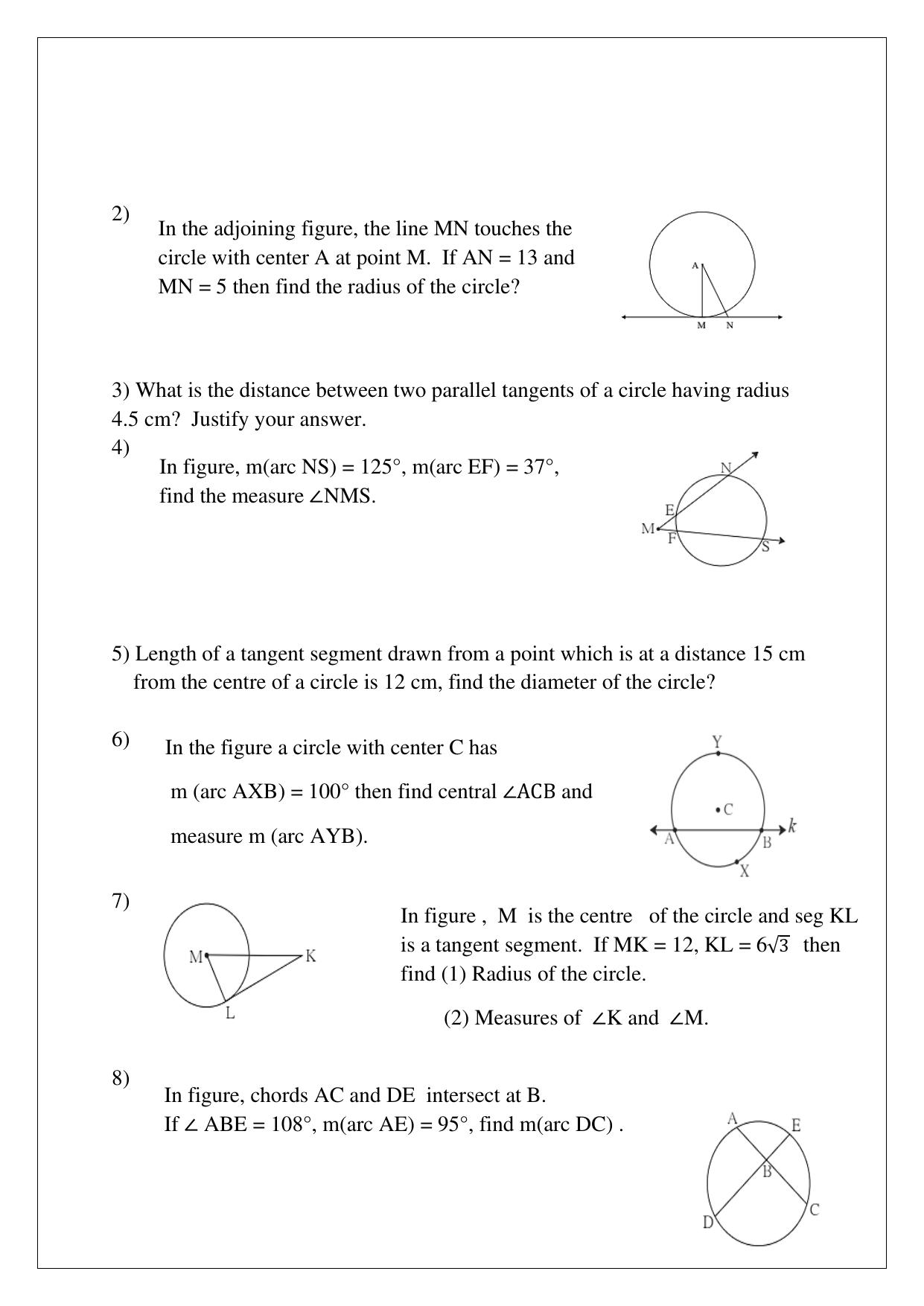 Maharashtra Board Class 10 Mathematics Part II (English Medium) 2023 Question Bank - Page 29