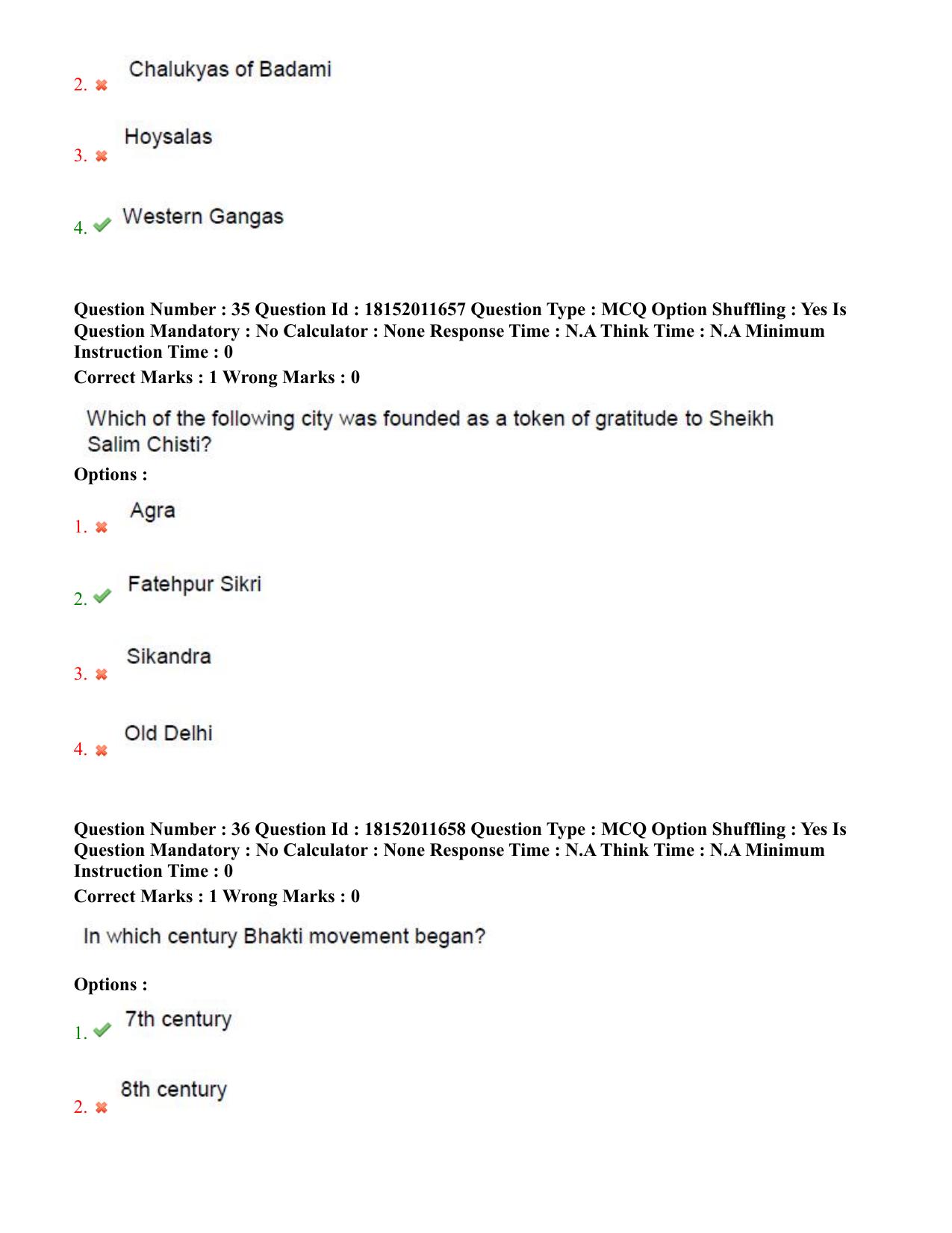 TS CPGET 2023 Master of Tourism Management MTM (Shift 3) Question Paper with Answer Key - Page 19