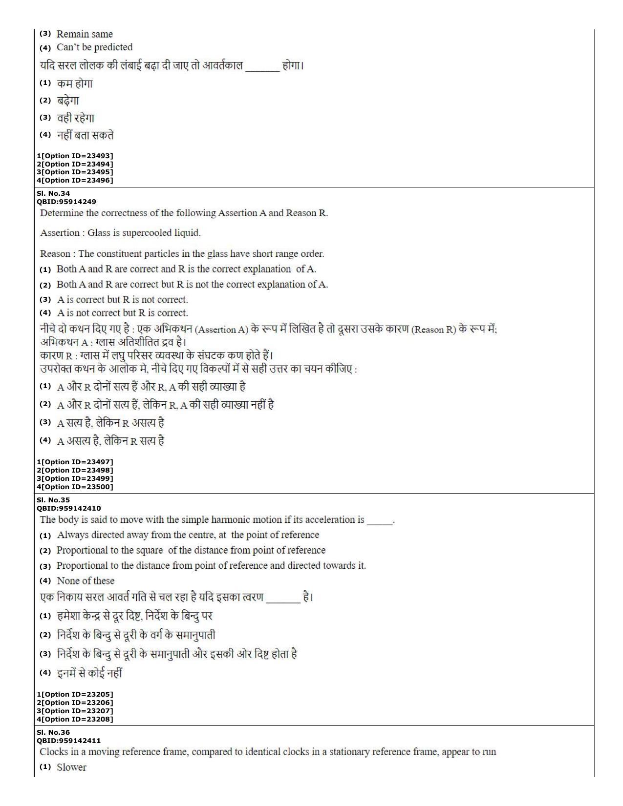 CUET (PG) 2022: PGQP-08 Material Science and Technology (07-09-2022) Question Paper - Page 14
