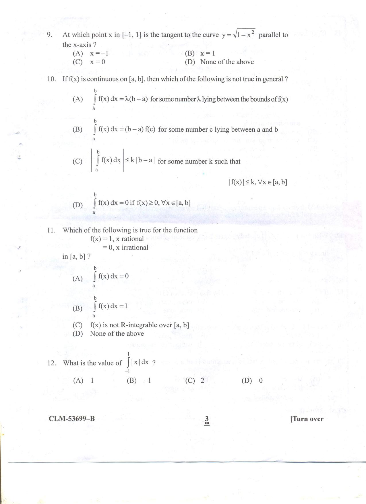 KUET 2023 M.Sc.Mathematics Question Paper - Page 79
