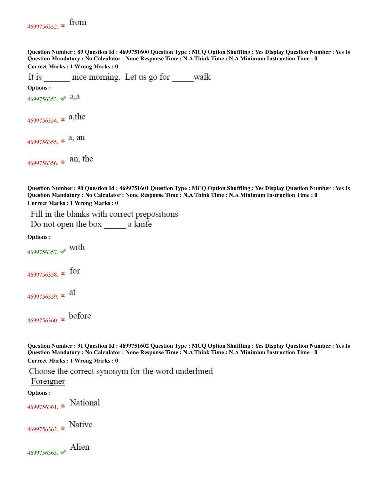 TS EDCET: 18th May 2023 Shift 1 Question Paper and Answer Key - Page 45