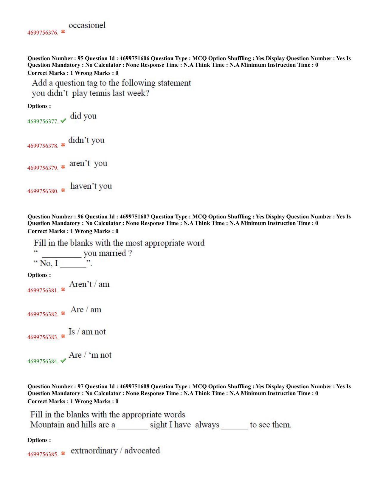 TS EDCET: 18th May 2023 Shift 1 Question Paper and Answer Key - Page 47