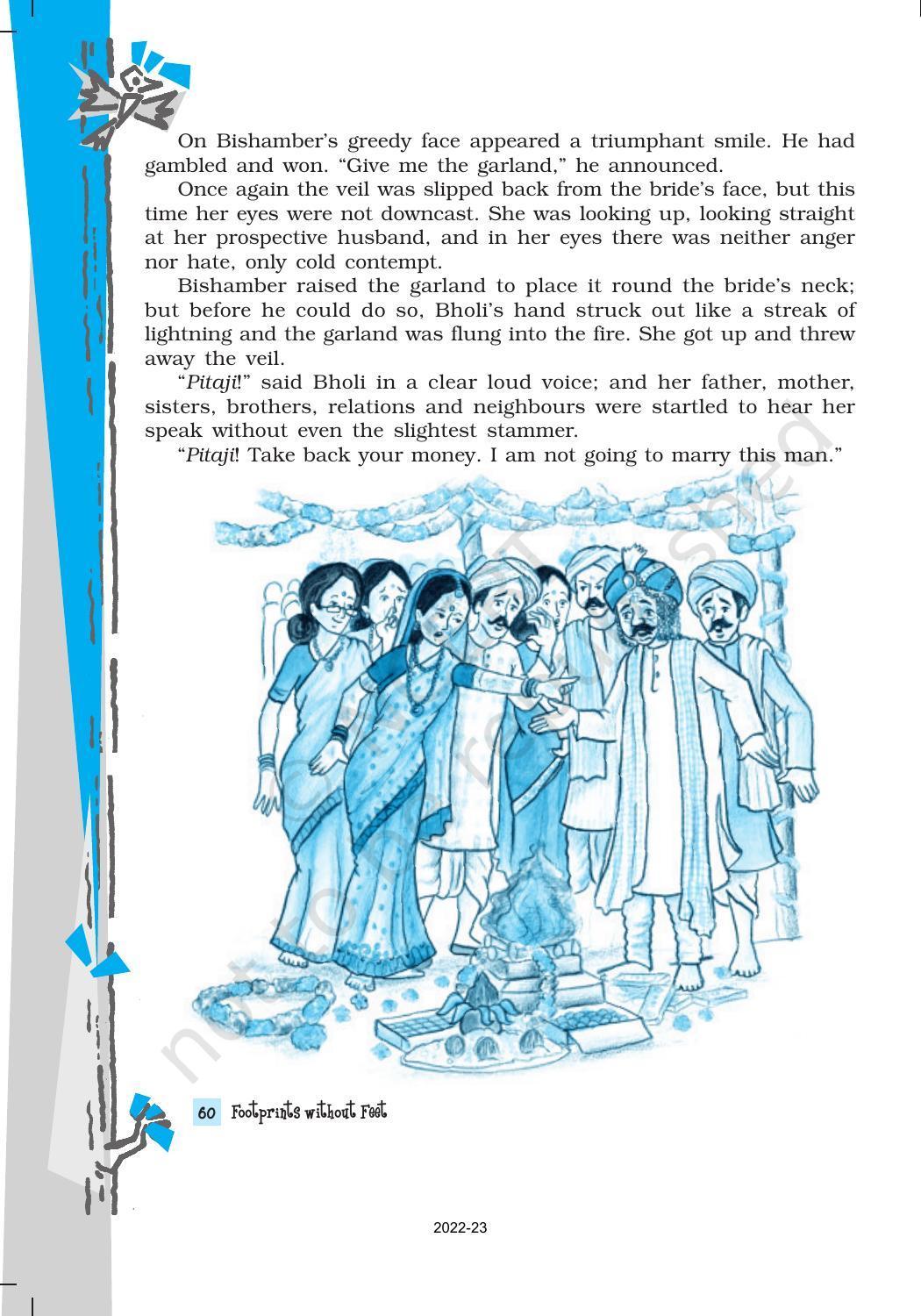 NCERT Book for Class 10 English Footprints Without Feet Chapter 9 Bholi - Page 7