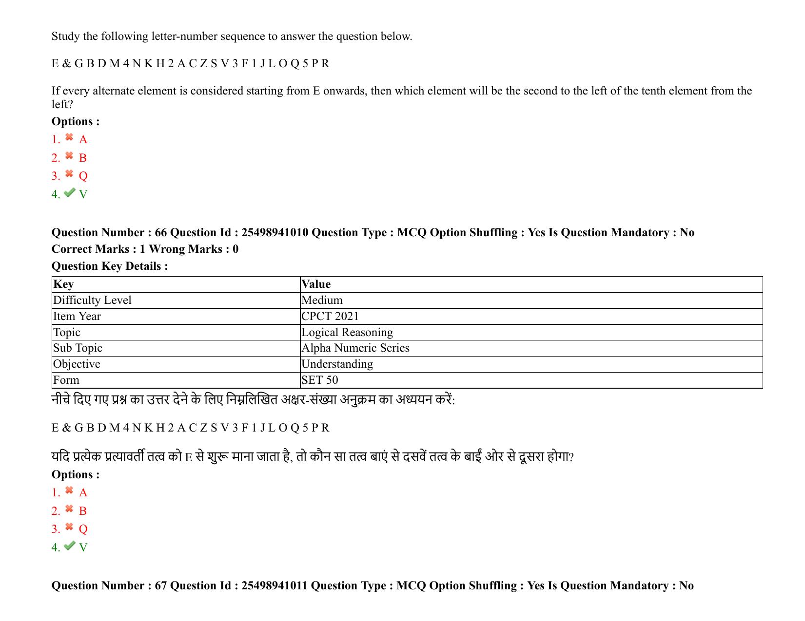 MP CPCT 08 August 2021 Question Paper English Shift 2 - Page 83