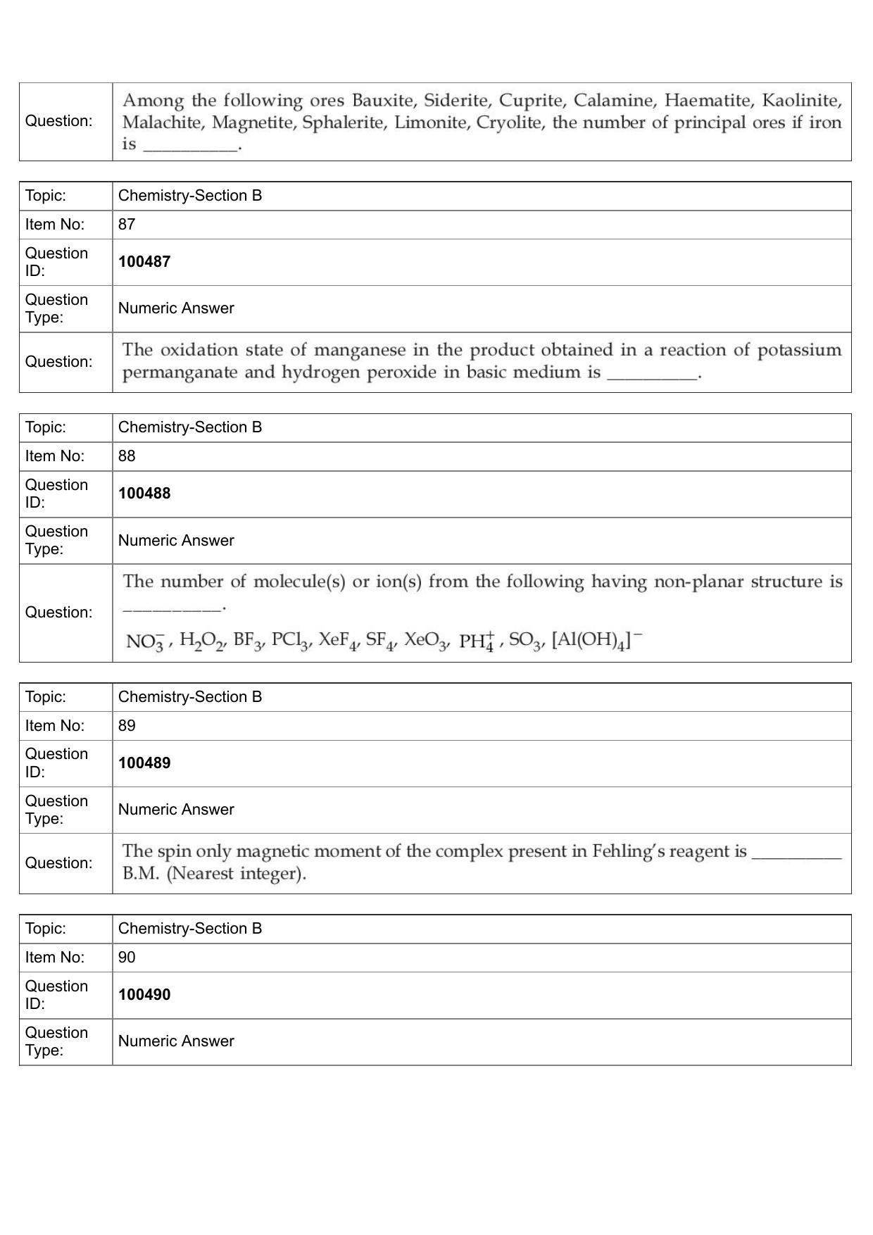 JEE Mains 2022: BTech English (Shift 2) 27-07-2022 Question Paper - Page 42
