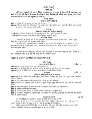UP Board Class 12 Syllabus Sangeet (Gayan)