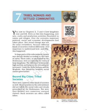 NCERT Book for Class 7 Social Science(History): Chapter 7-Tribes Nomads and Settled Communities