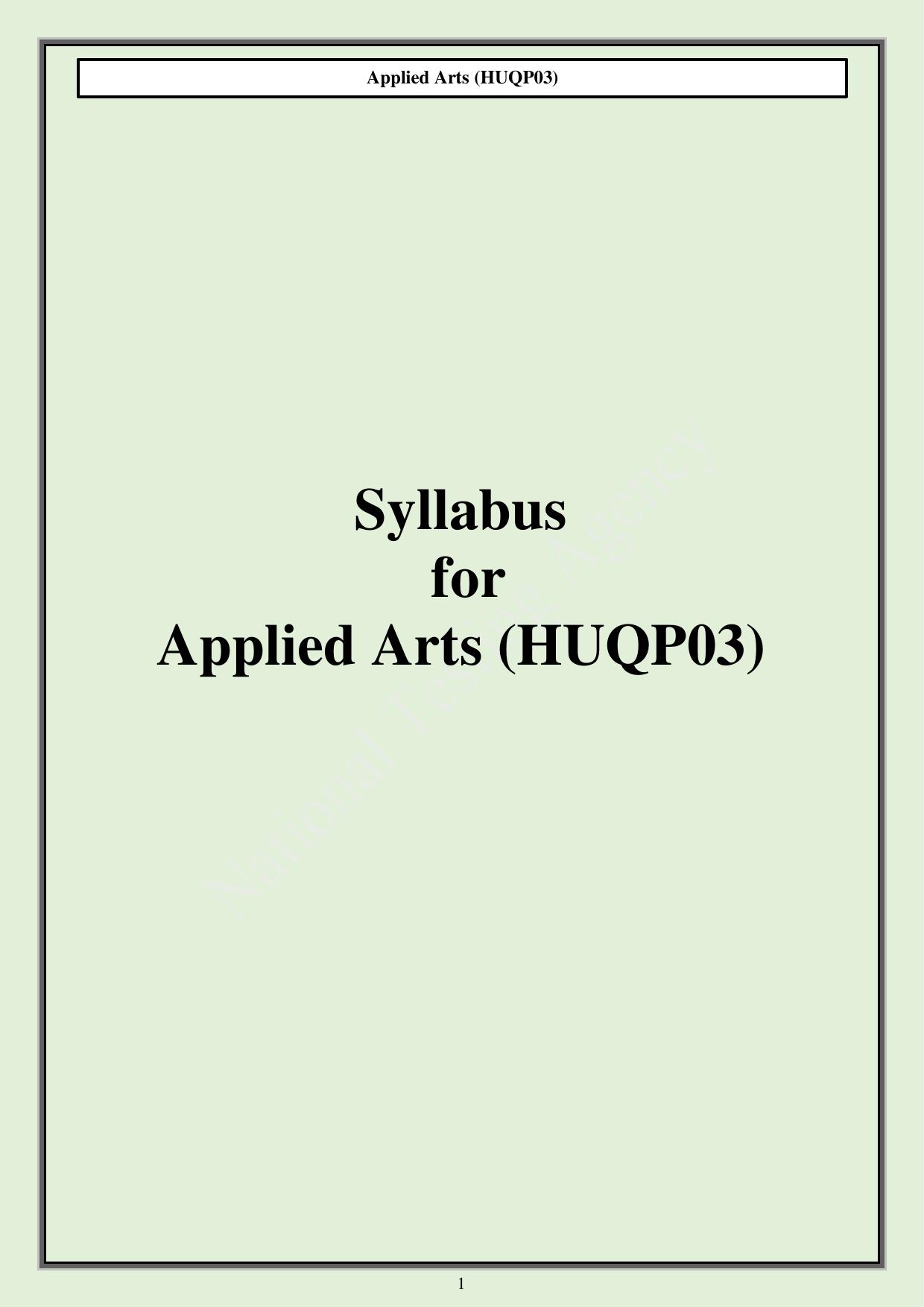 CUET PG Humanities Syllabus - Page 7