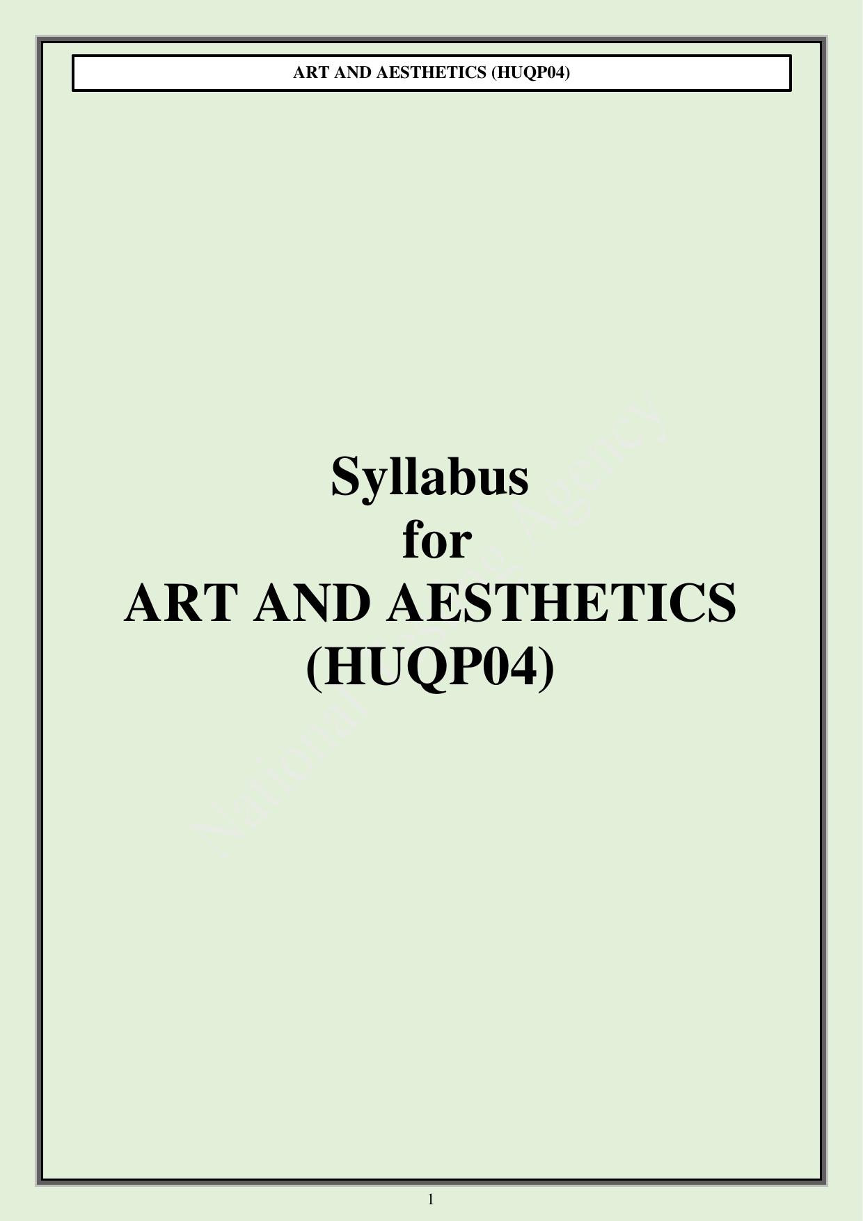 CUET PG Humanities Syllabus - Page 10