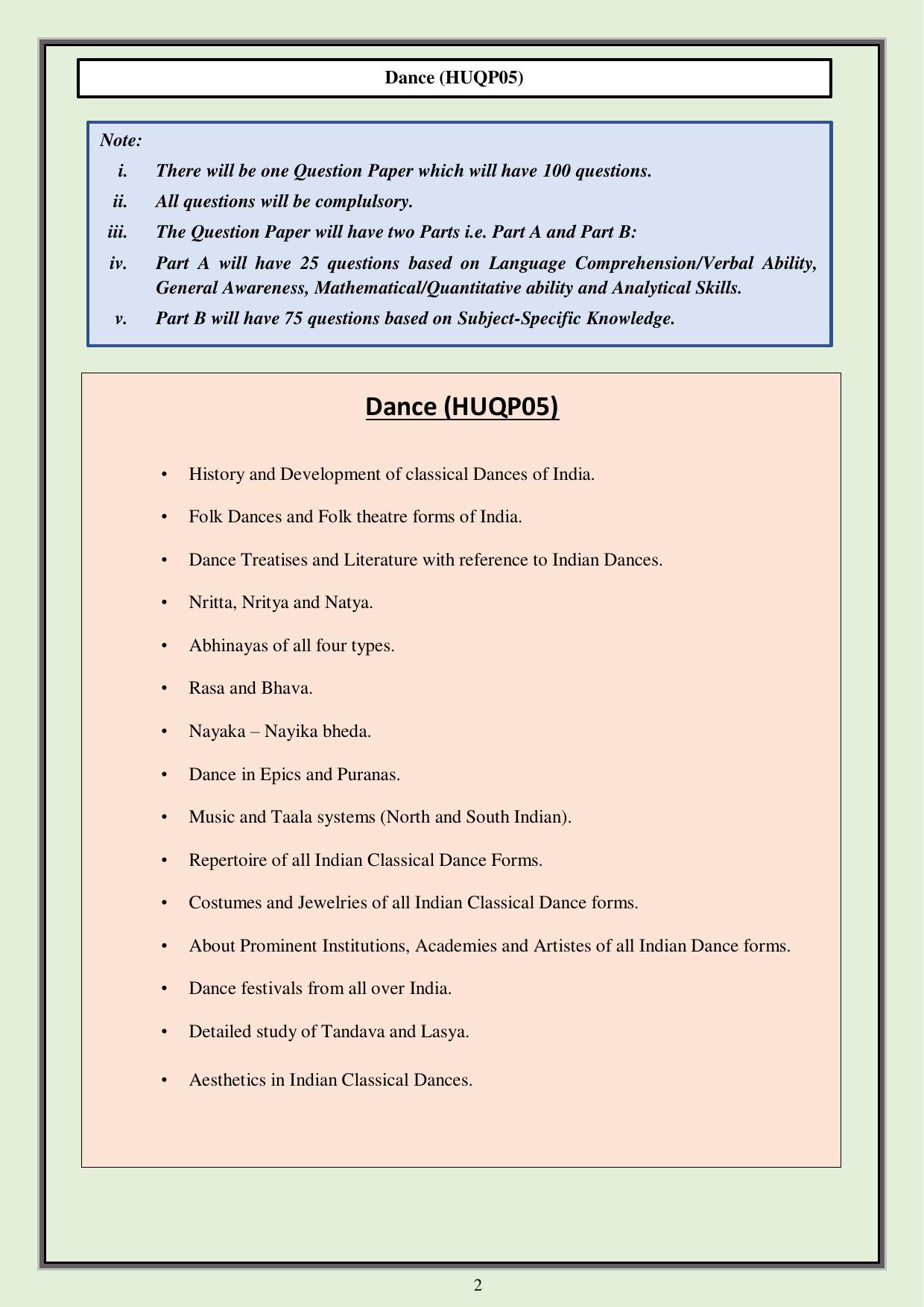 CUET PG Humanities Syllabus - Page 13
