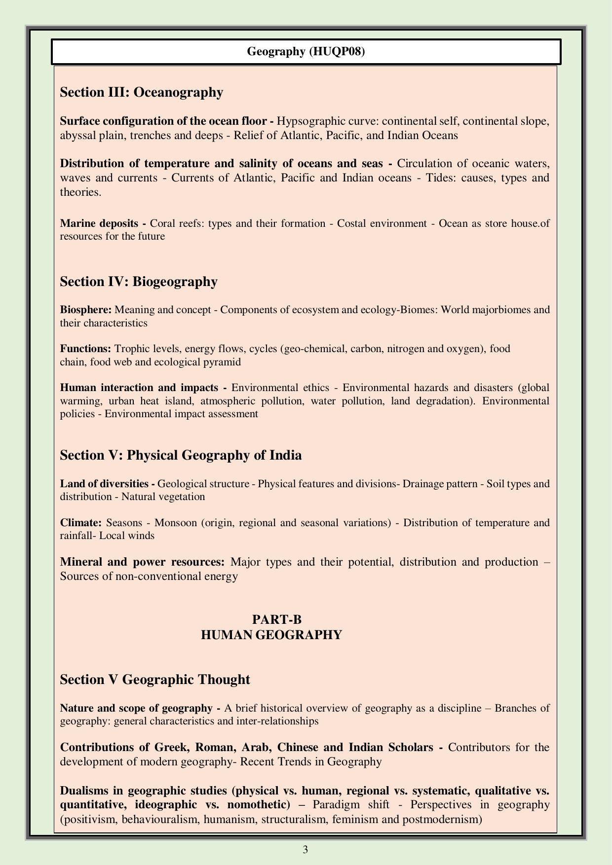 CUET PG Humanities Syllabus - Page 20