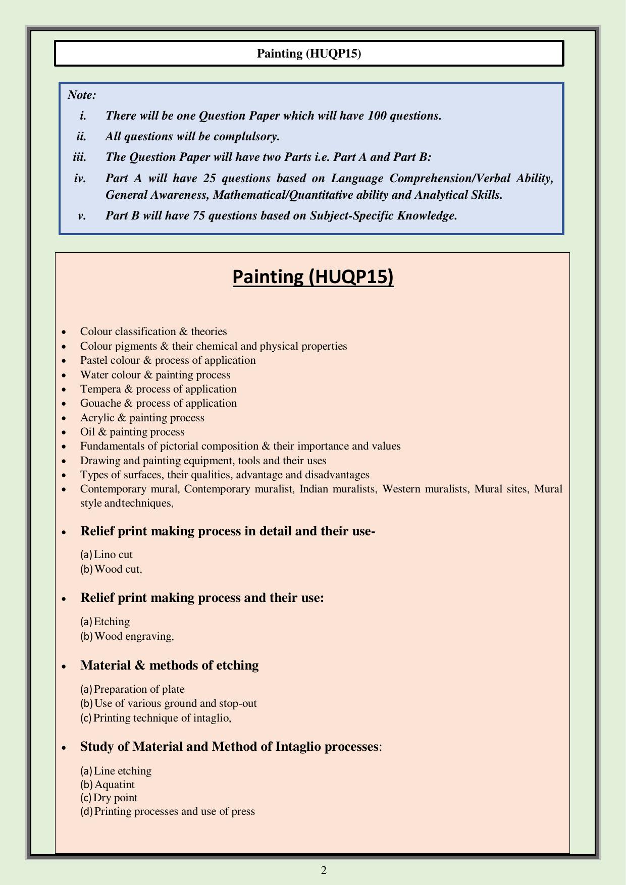CUET PG Humanities Syllabus - Page 41