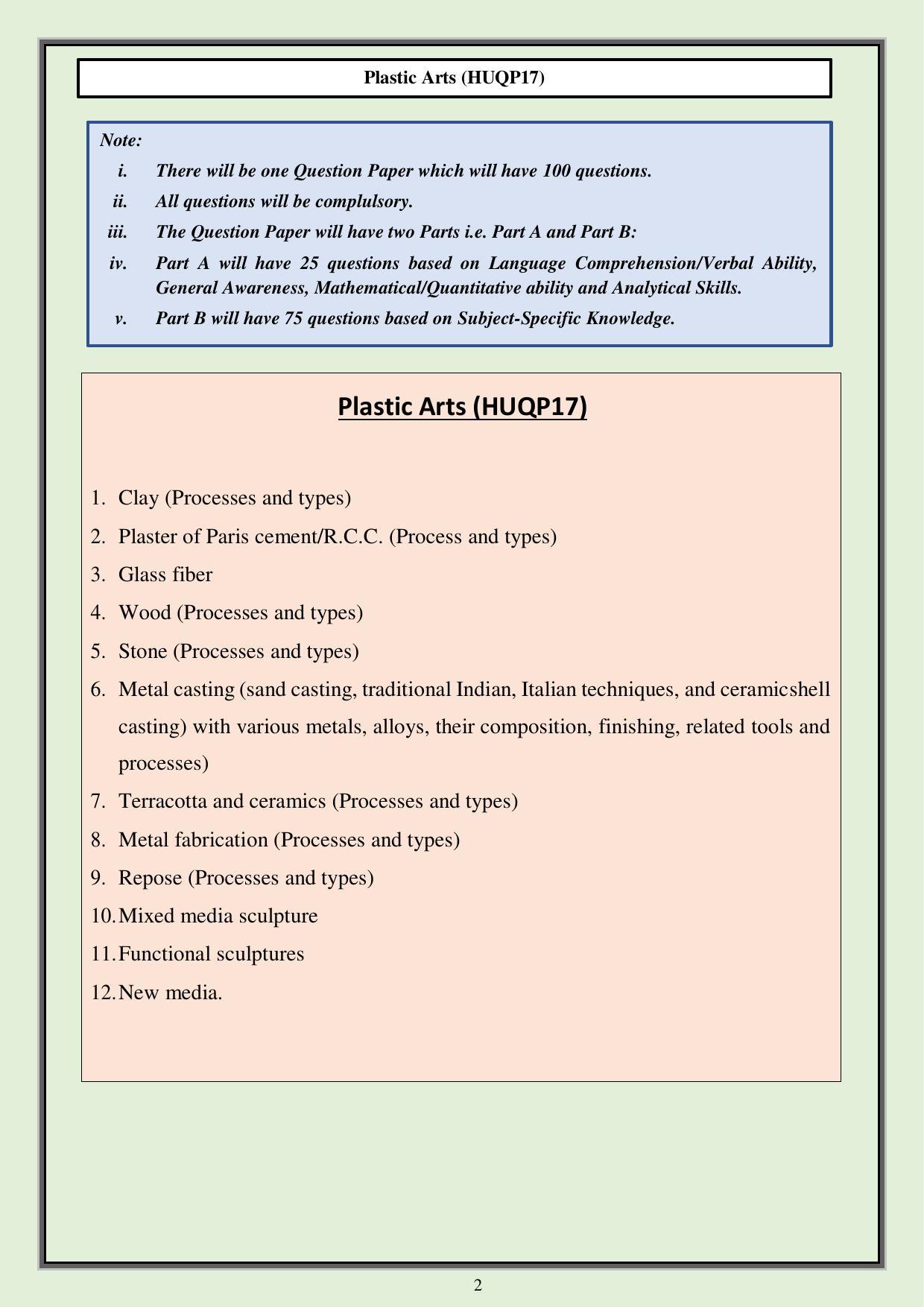 CUET PG Humanities Syllabus - Page 48