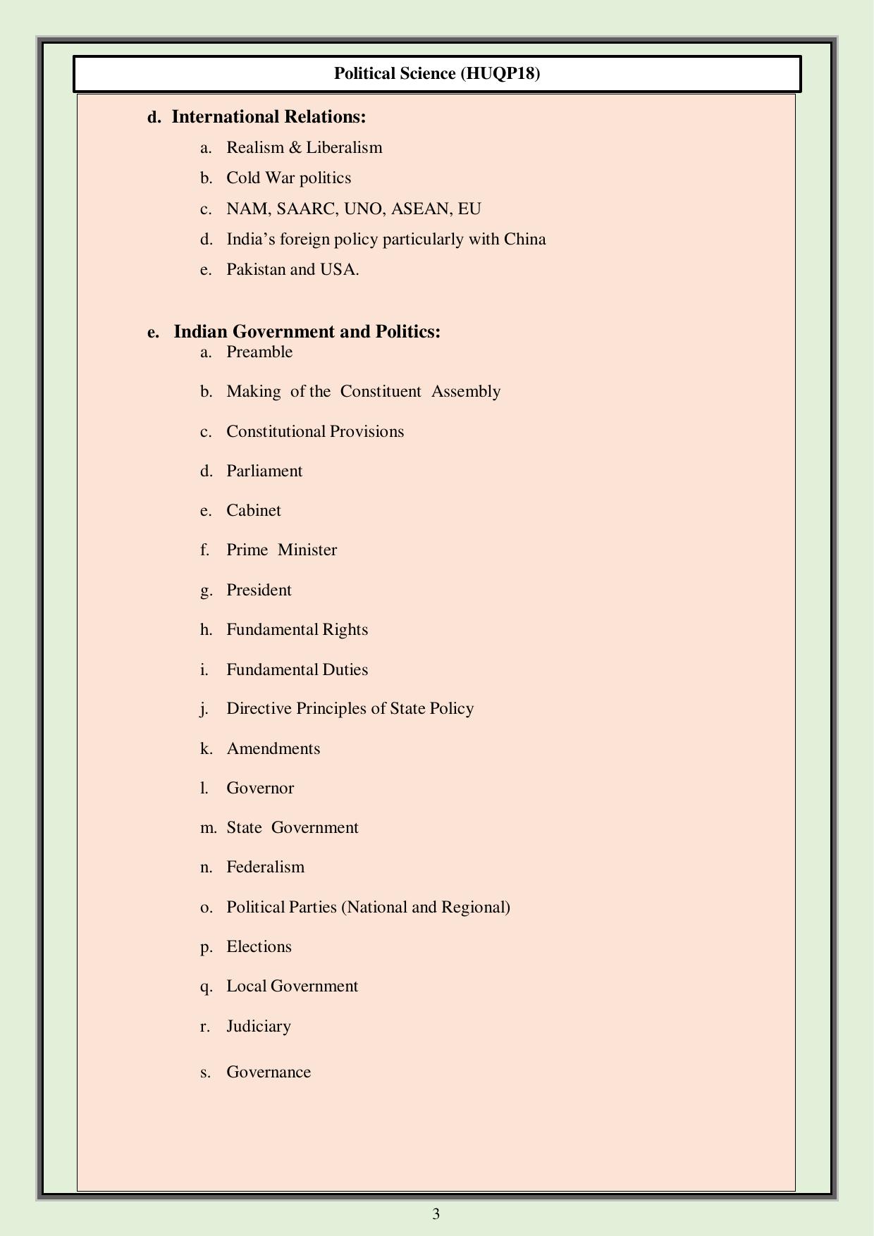 CUET PG Humanities Syllabus - Page 51