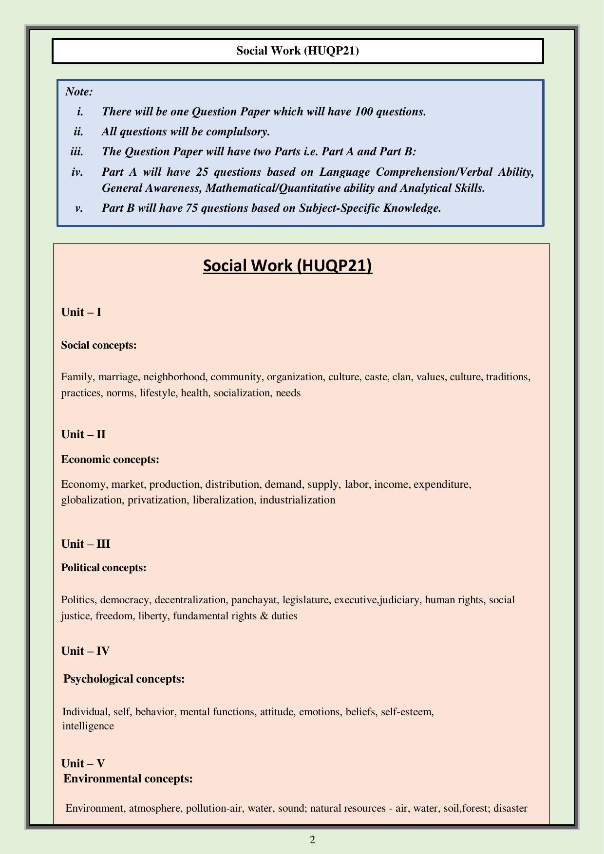 CUET PG Humanities Syllabus - Page 58