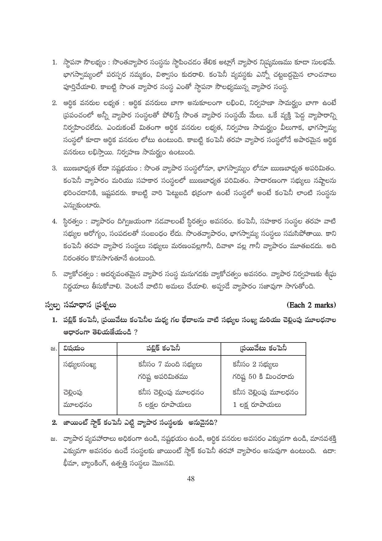TS SCERT Inter 1st Year Business Studies-Book-1 Path 1 (Telugu Medium) Text Book - Page 53
