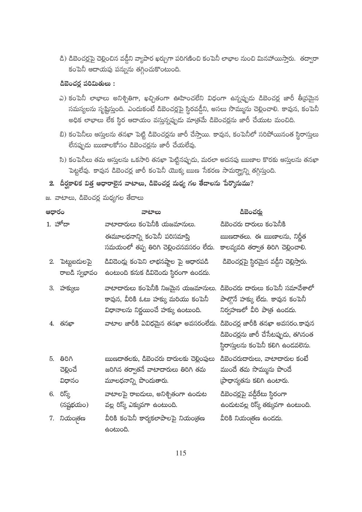 TS SCERT Inter 1st Year Business Studies-Book-1 Path 1 (Telugu Medium) Text Book - Page 120