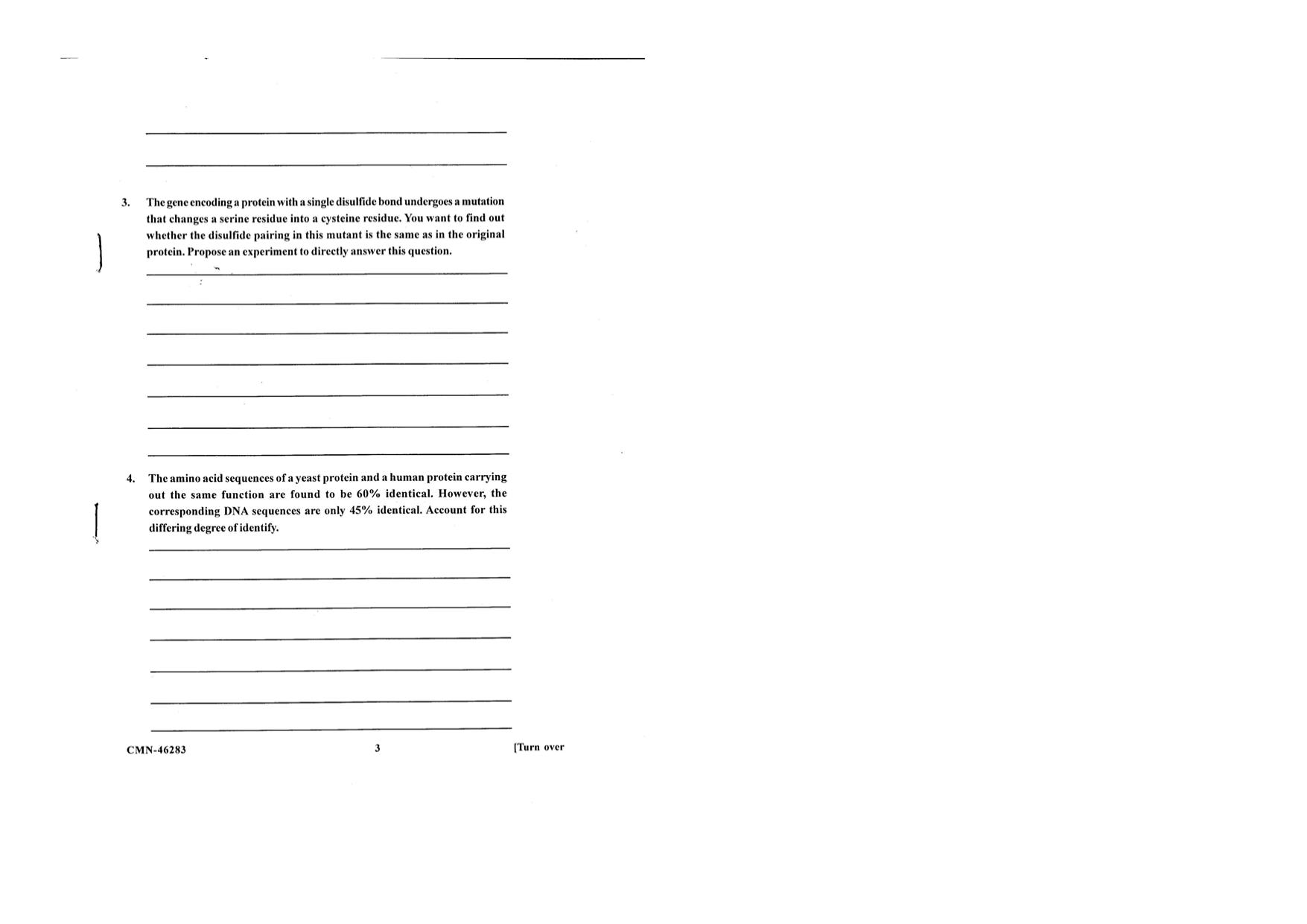 KUET 2023 M.Sc. BioTechnology Question Paper - Page 57