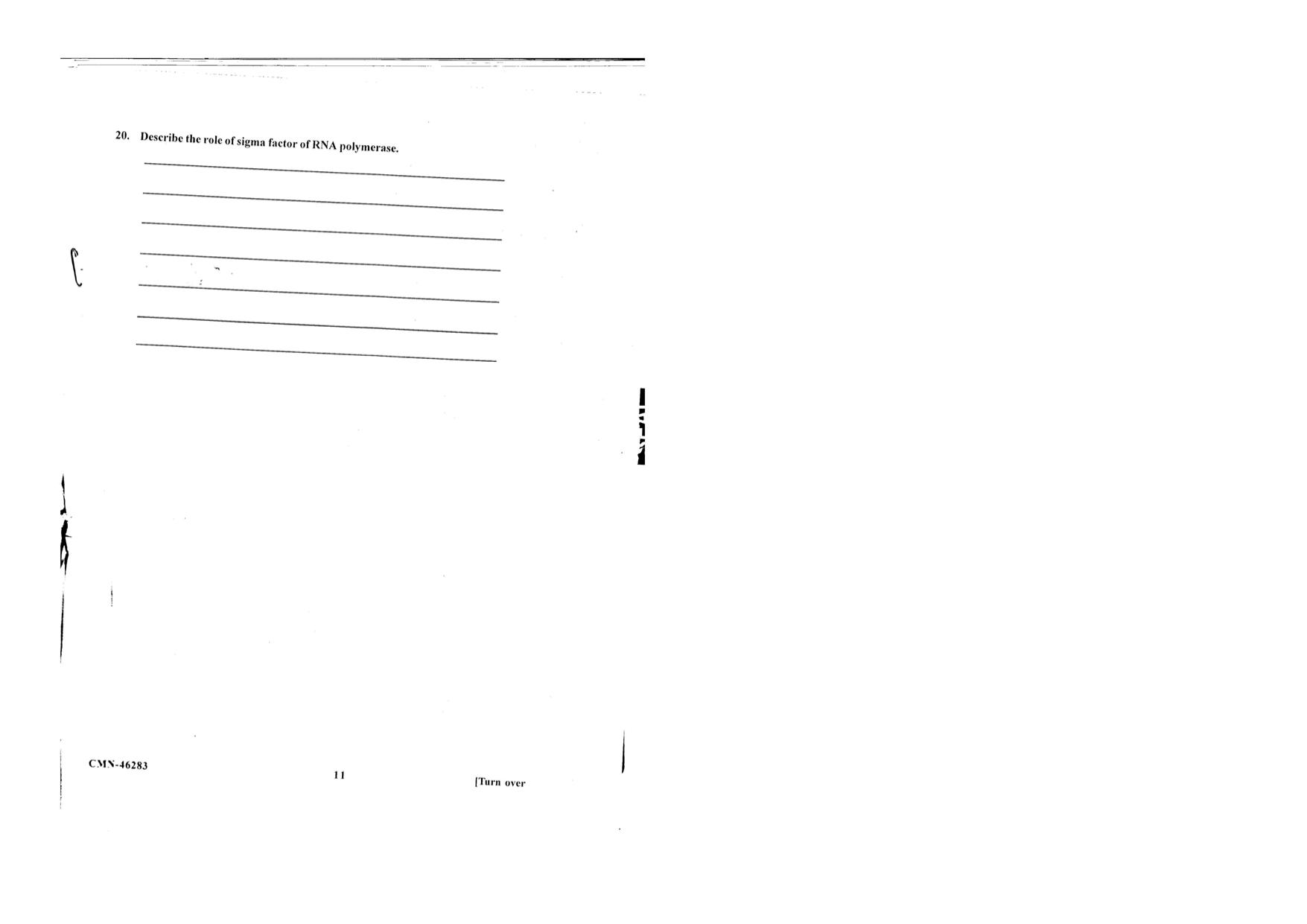 KUET 2023 M.Sc. BioTechnology Question Paper - Page 65