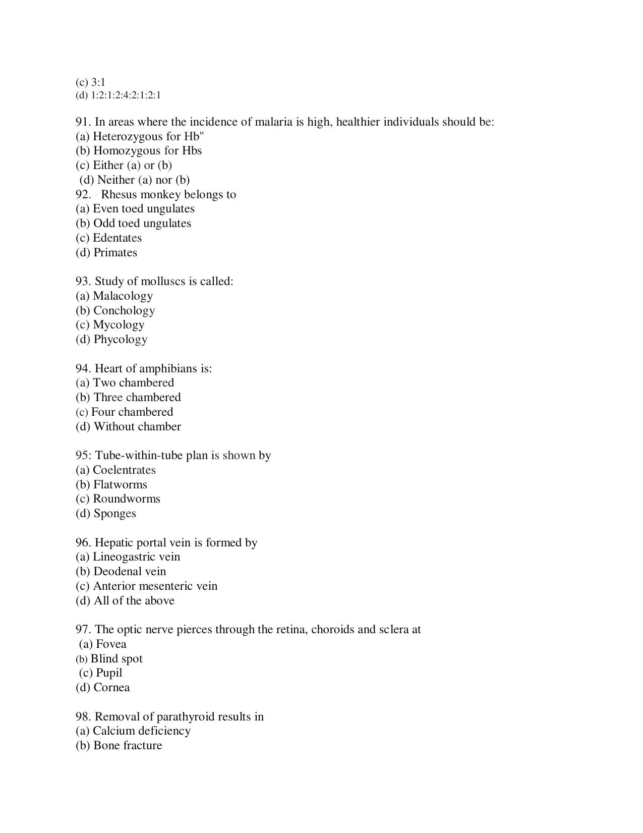 KUET 2023 M.Sc. BioTechnology Question Paper - Page 129