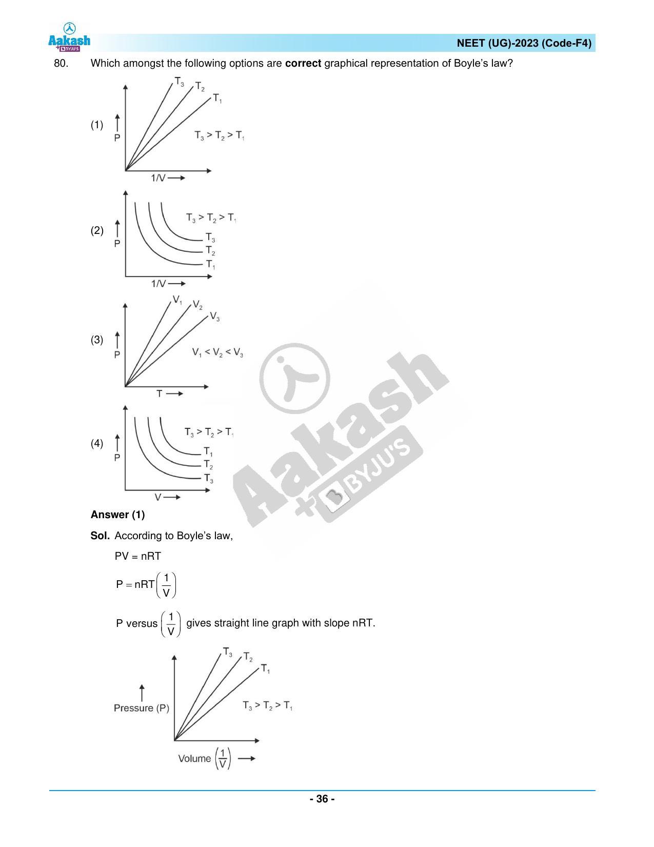 NEET 2023 Question Paper F4 - Page 36