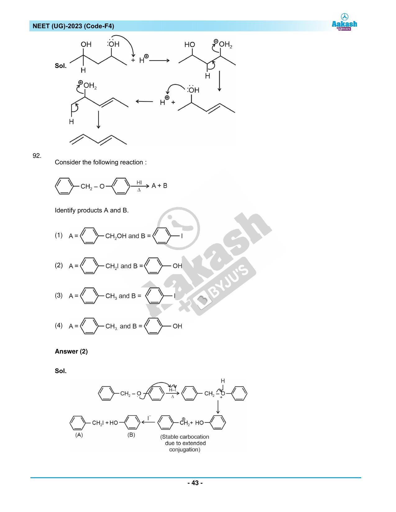 NEET 2023 Question Paper F4 - Page 43