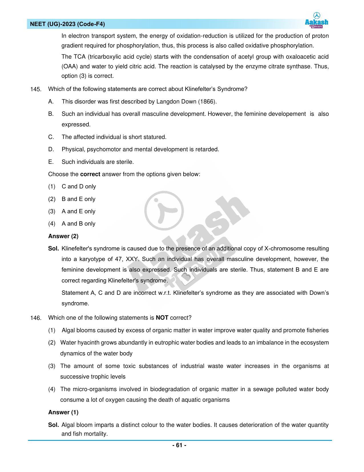 NEET 2023 Question Paper F4 - Page 61