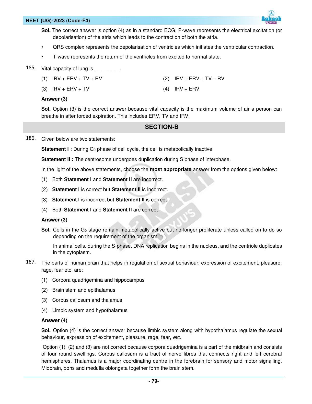 NEET 2023 Question Paper F4 - Page 79