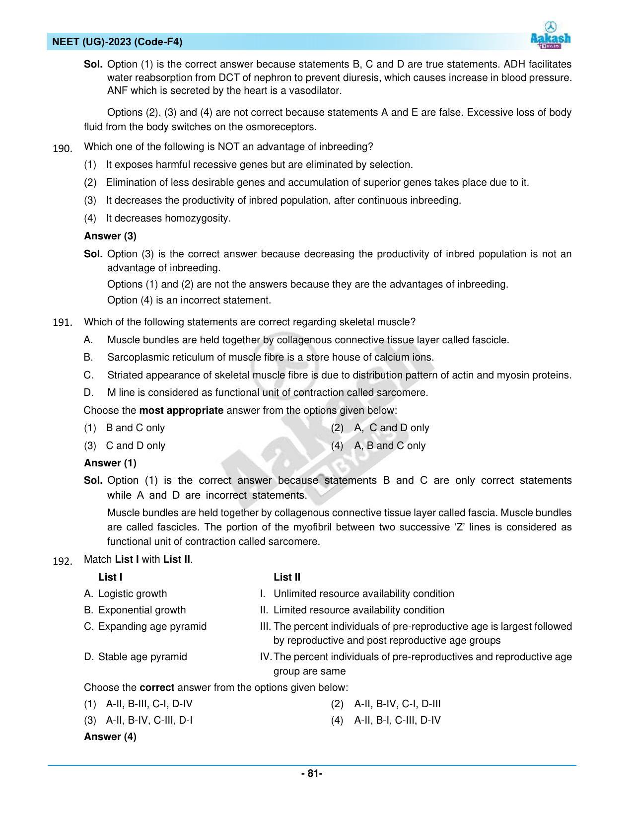 NEET 2023 Question Paper F4 - Page 81
