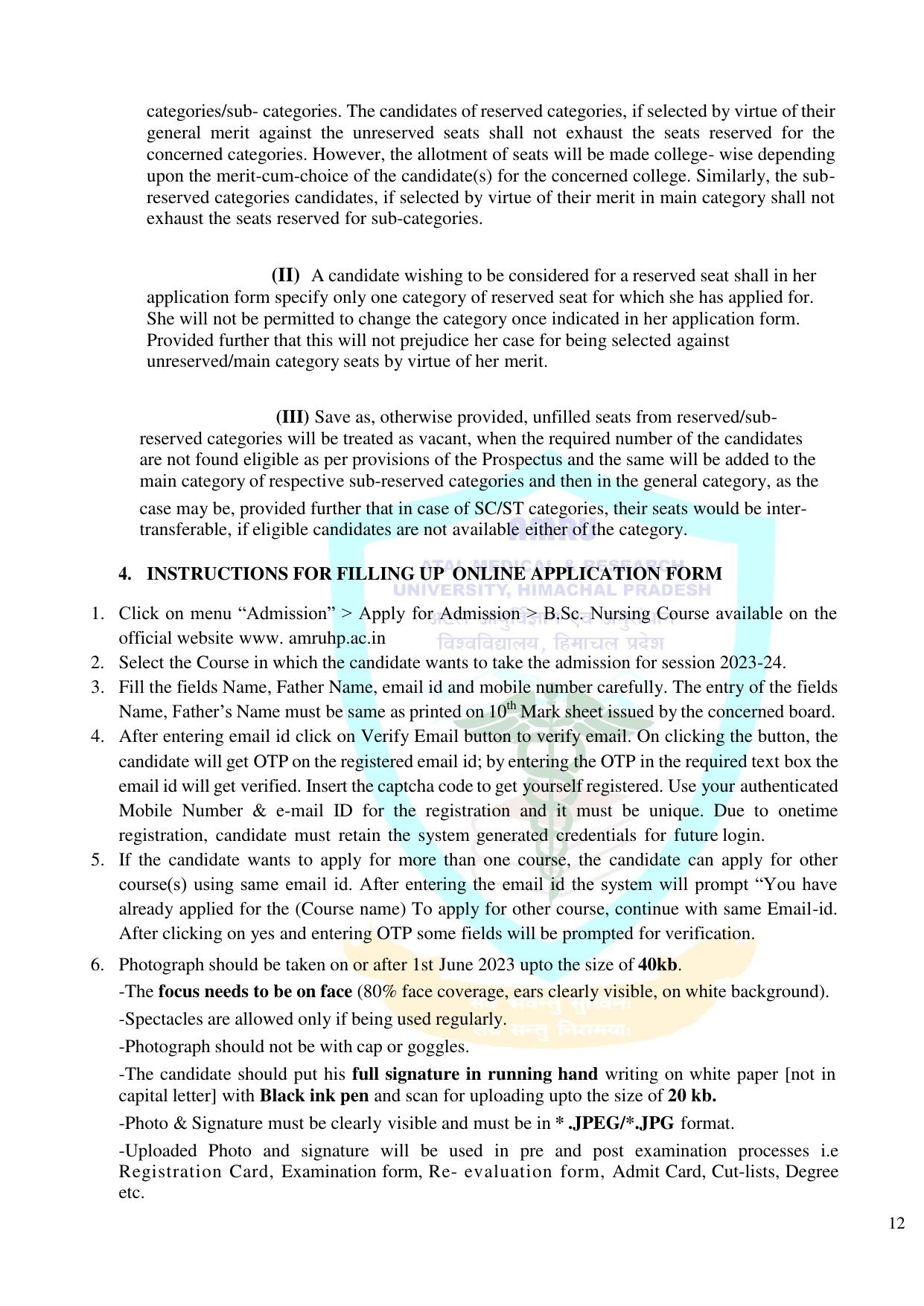 HP B.Sc. Nursing Exam Syllabus - Page 13