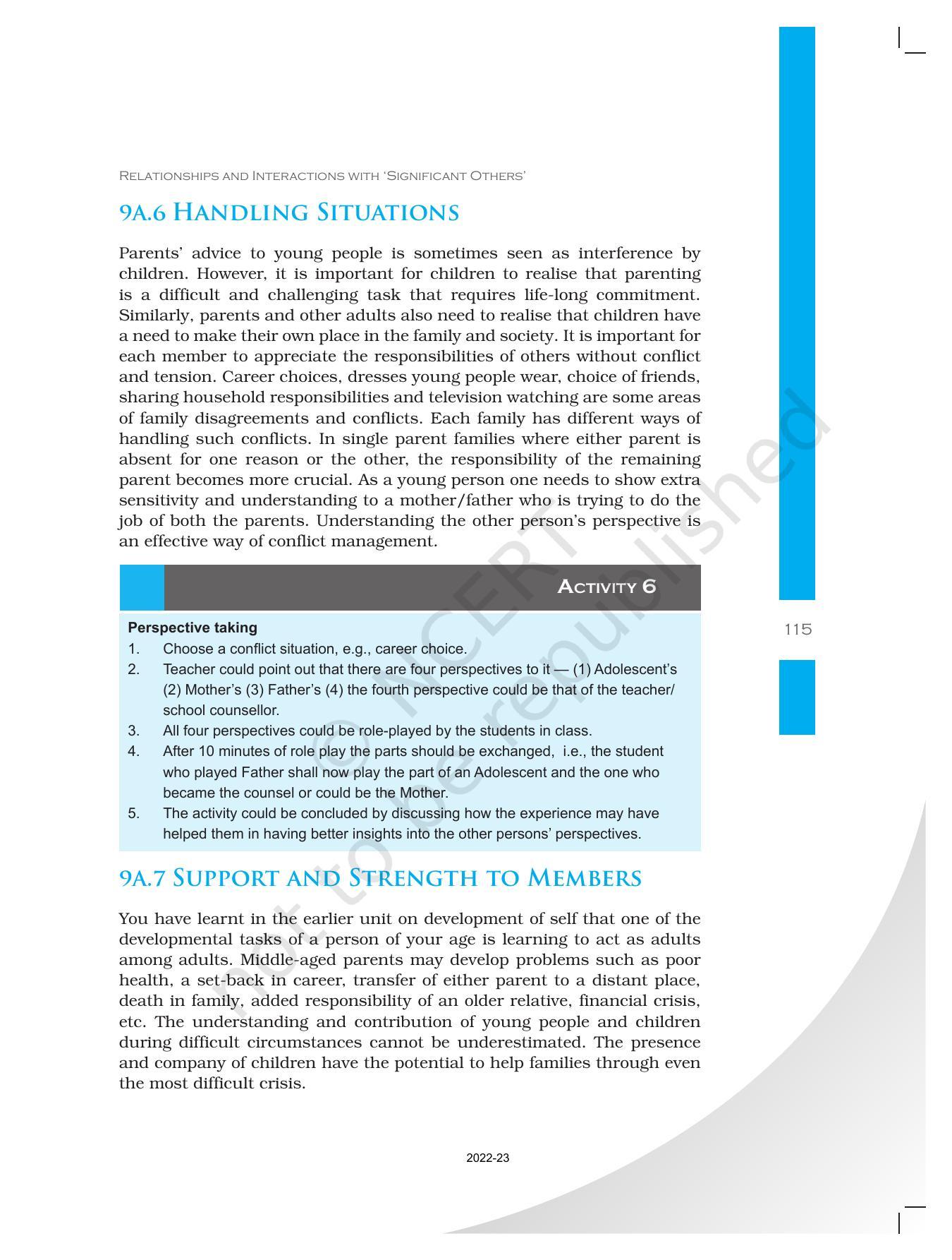 NCERT Book for Class 11 Home Science Chapter 2 Understanding the Self - Page 11