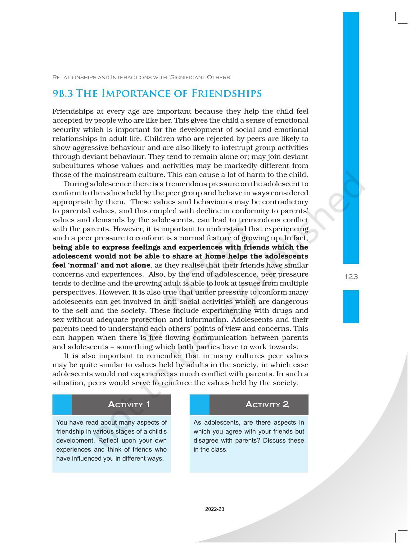 NCERT Book for Class 11 Home Science Chapter 2 Understanding the Self - Page 19