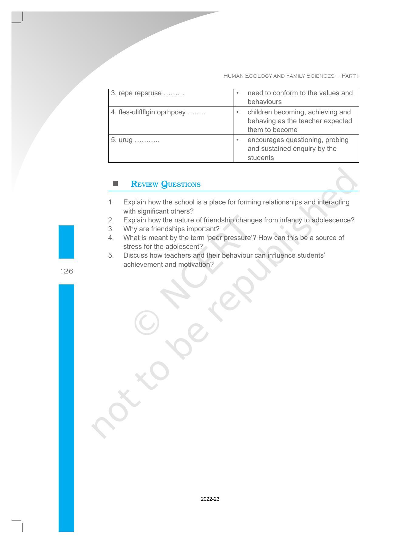NCERT Book for Class 11 Home Science Chapter 2 Understanding the Self - Page 22