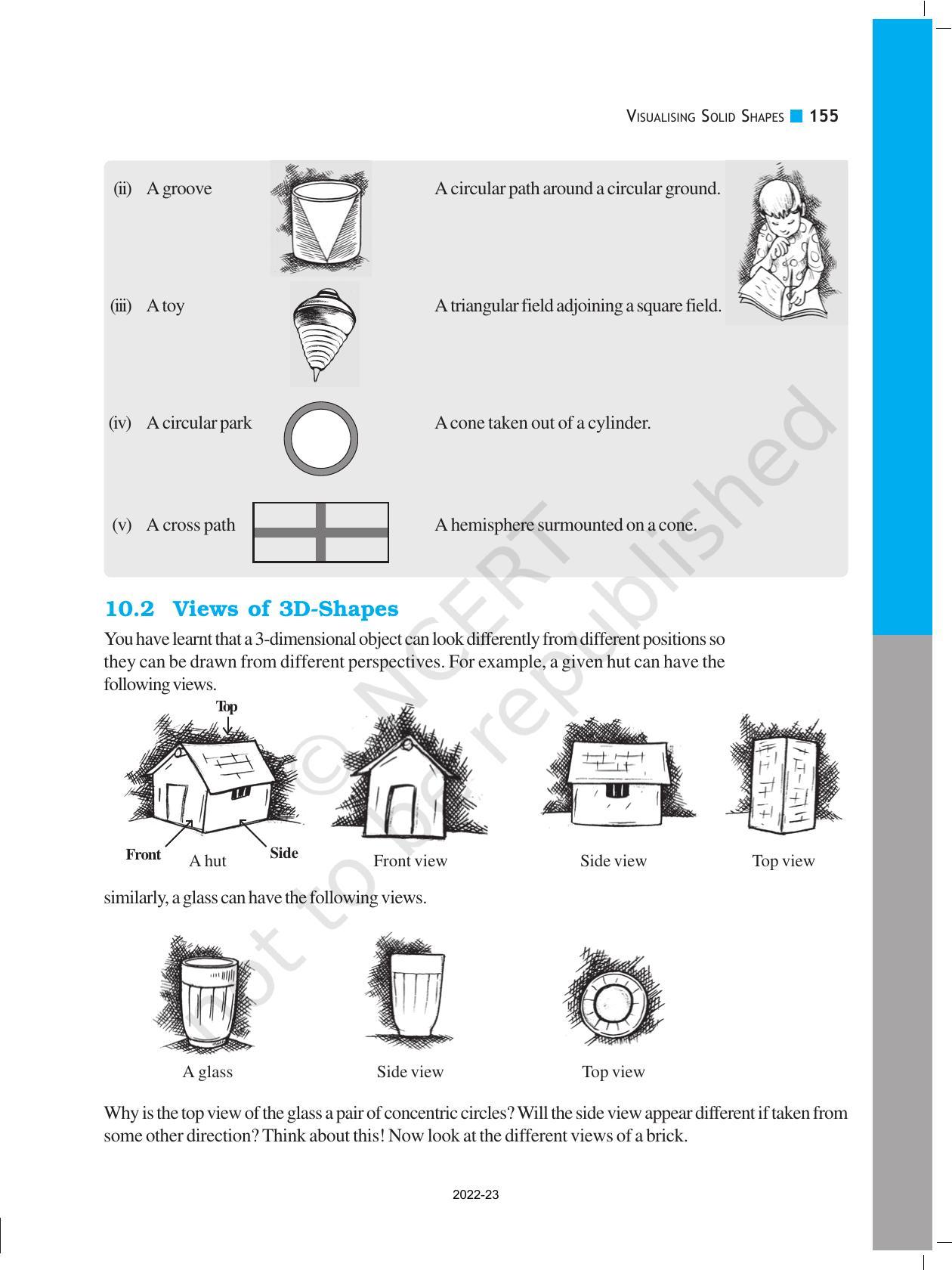 NCERT Book for Class 8 Maths Chapter 10 Visualizing Solid Shapes - Page 3